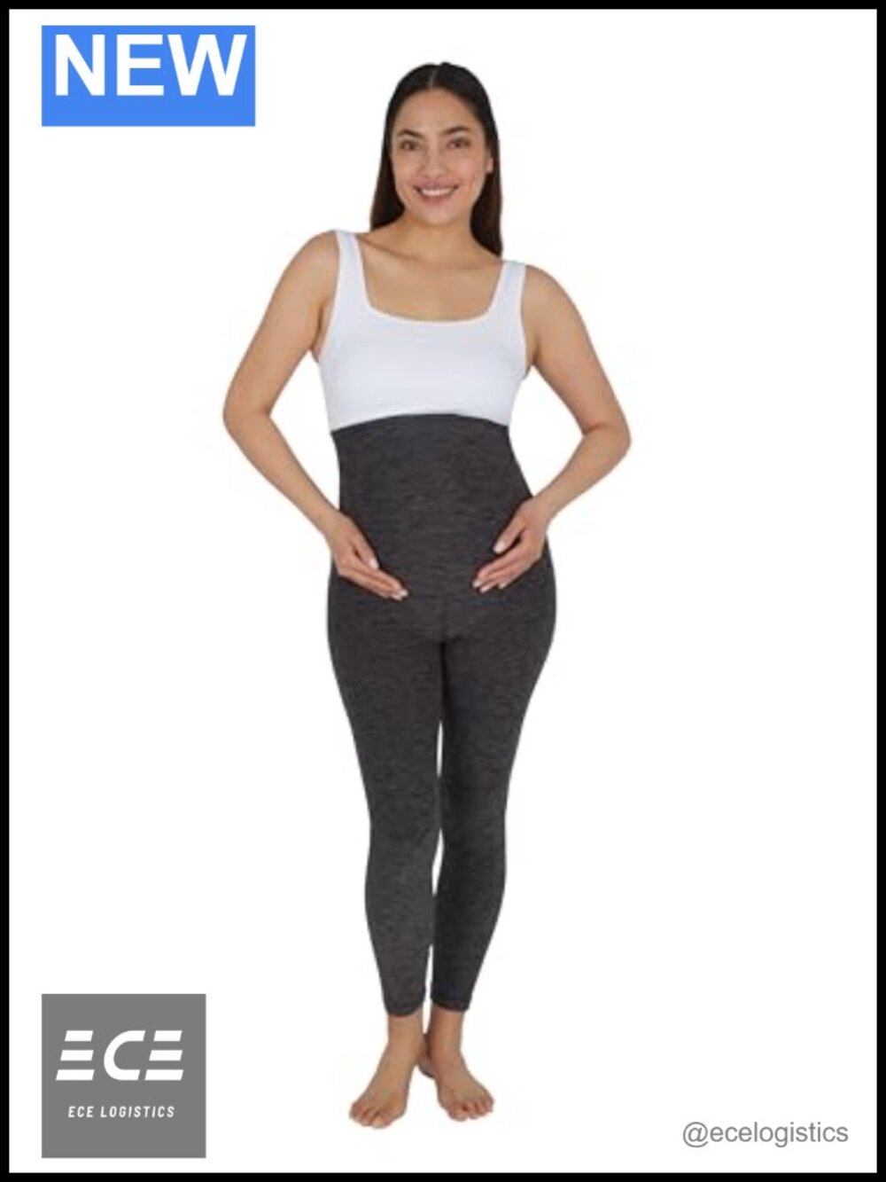 Ultra Soft Lightweight Maternity Leggings High Waisted Stretch Pregnancy Yoga